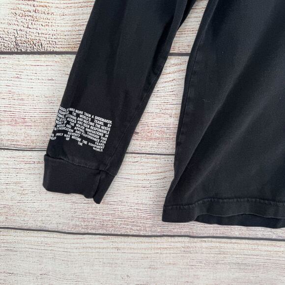 Adidas x Common Memory Long Sleeve T-Shirt Adult‎ Size Medium Black - Picture 3 of 11